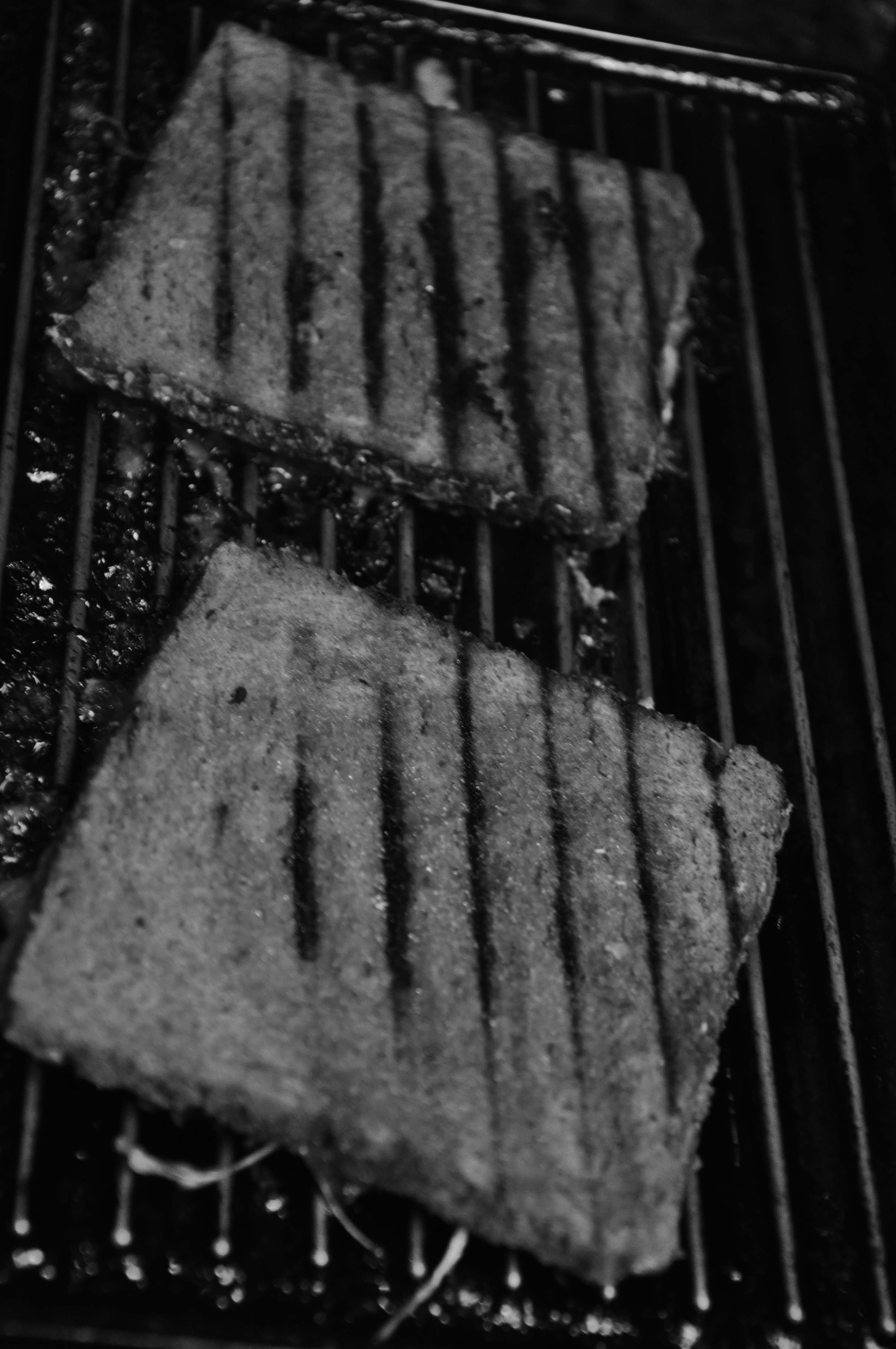 Croque salami en abdijkaas